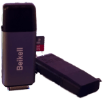 A flash drive and an SD card reader