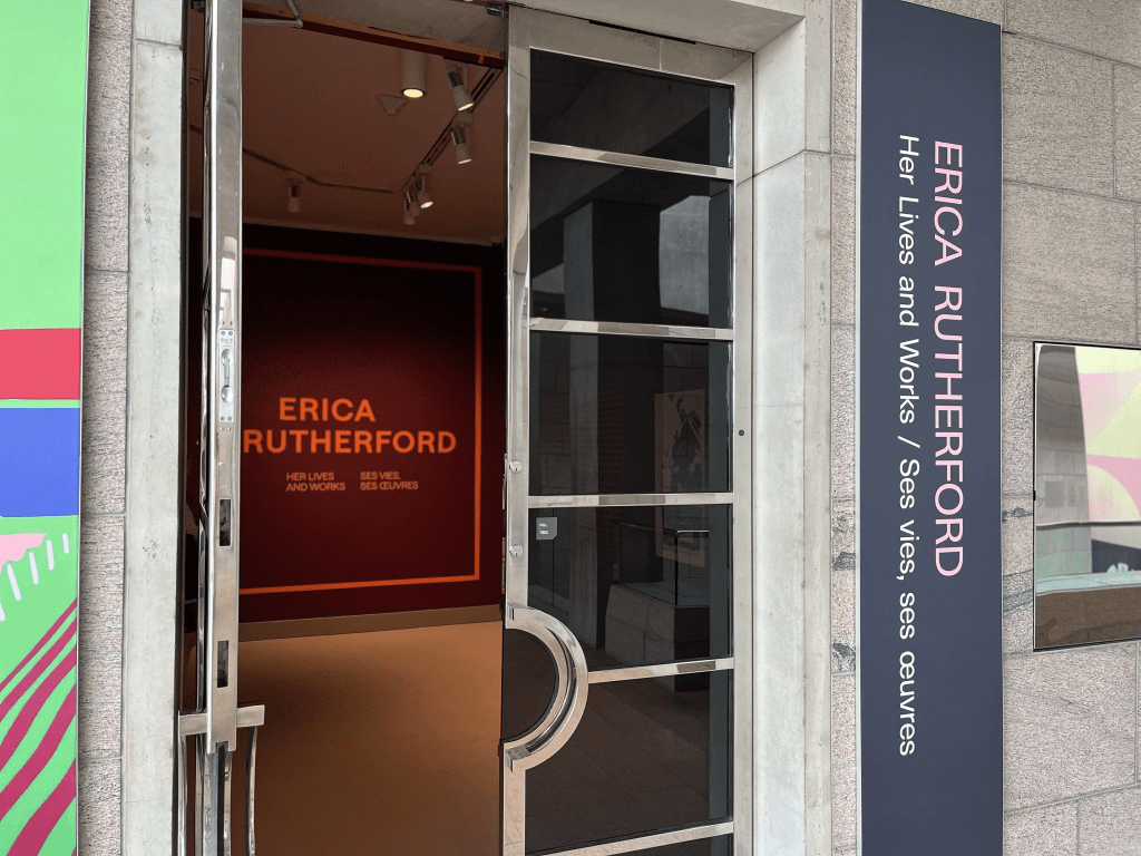 The entrance to the Erica Rutherford special exhibition gallery at the National Gallery of Canada